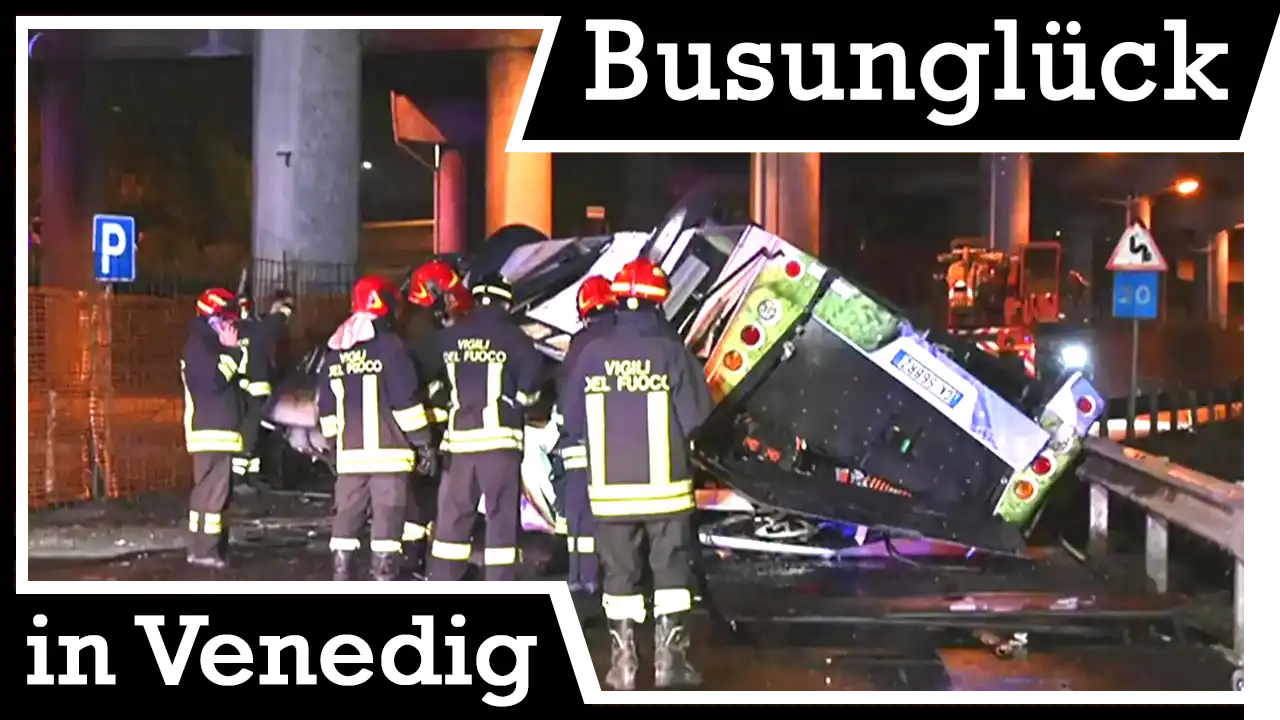 Busunglück in Venedig